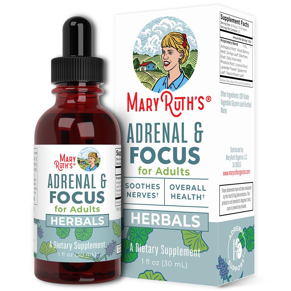 Adrenal & Focus Herbal Blend (1 oz)