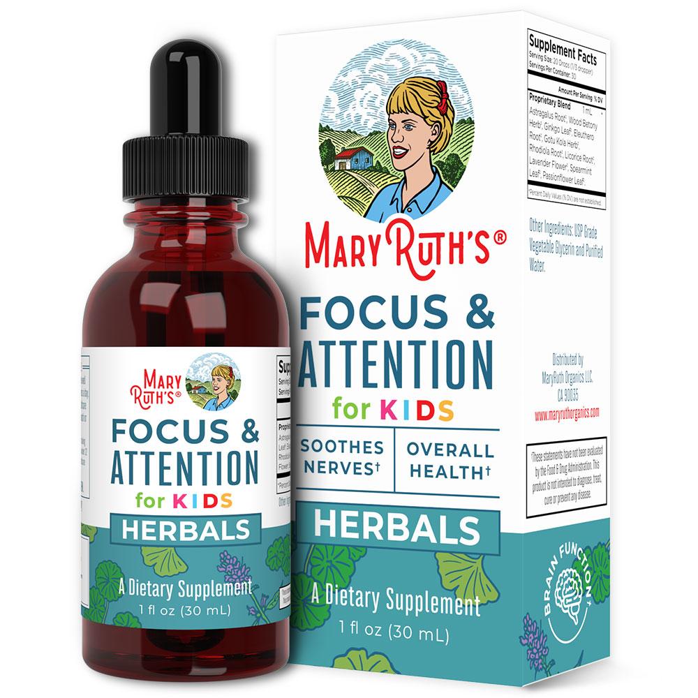 Focus & Attention Herbal Blend for Kids (1 oz)