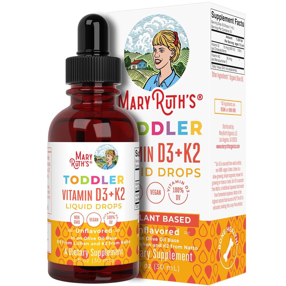 Toddler Vitamin D3+K2 Liquid Drops