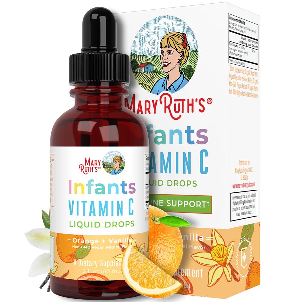 Infants Vitamin C Drops made with Organic Amla Fruit! (2 oz)